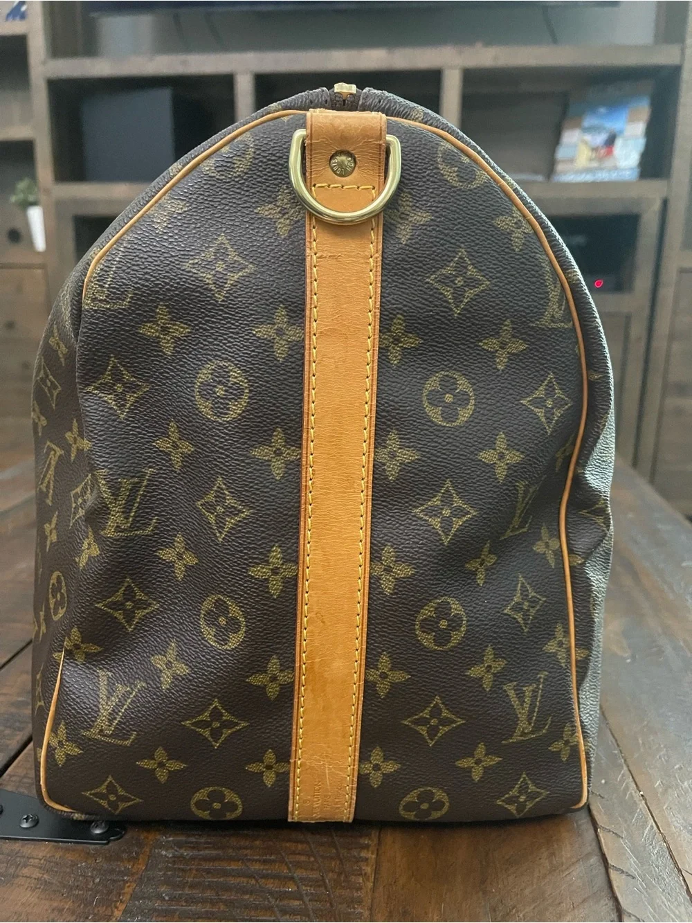 Louis Vuitton Monogram KeepAll Bandolier (No Strap)